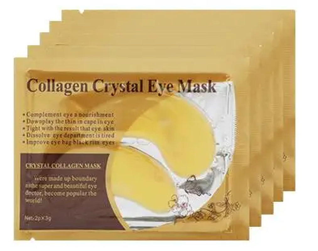10Pairs Gold Collagen Crystal Eye Mask Skincare Eye Patches Firming Moisturizing Nourishing Eye Skin Care Products