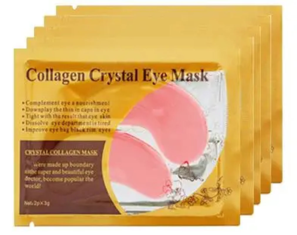 10Pairs Gold Collagen Crystal Eye Mask Skincare Eye Patches Firming Moisturizing Nourishing Eye Skin Care Products