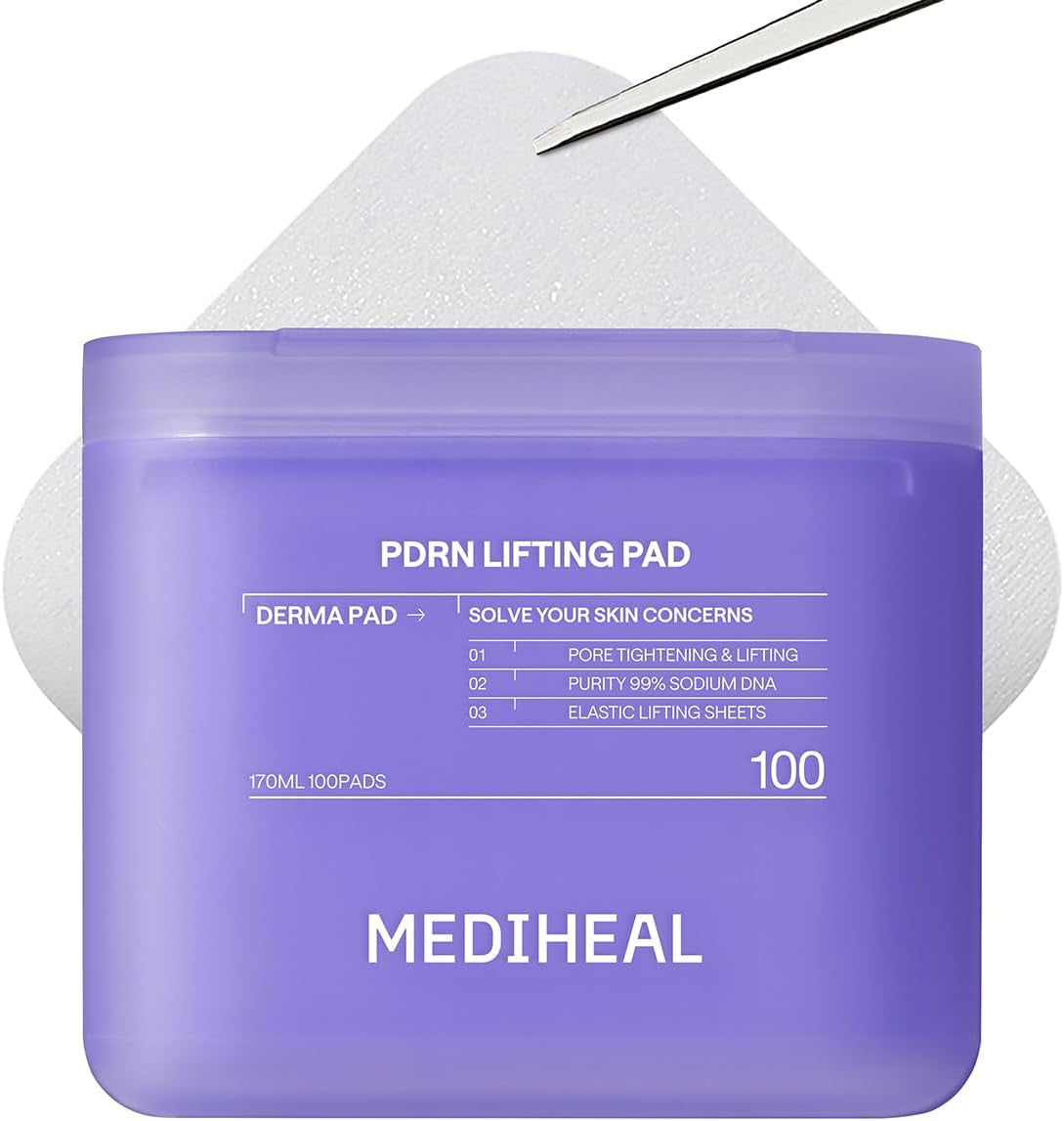 Toner Pads 100 Count - Madecassoside Blemish Care Toner Pad with Centella Asiatica - Improves Uneven Skin Tone & Deep Hydration - Vegan Hypoallergenic Face Gauze, Korean Skin Care