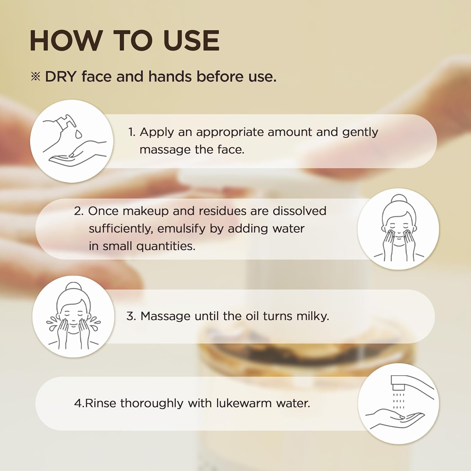 Centella Cleansing Oil from Madagascar, 200Ml, Oil Celanser & Makeup Remover with Centella Asiatica, Hydrating & Gentle Face Cleanser, Lightweight, Improves Skin Cleanliness & Softness, Korean Skincare