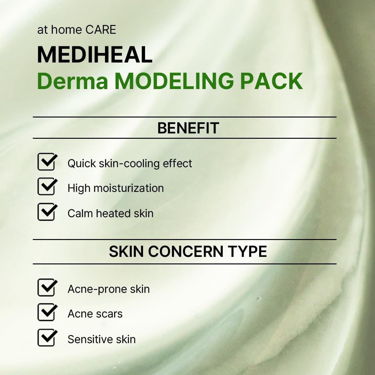 MEDIHEAL Derma Modeling Pack Teatree*2