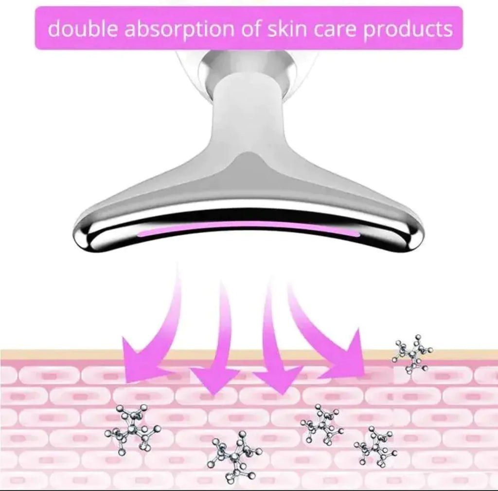 LED Neck Beauty Device anti Wrinkles Device China Warehouse Tracking